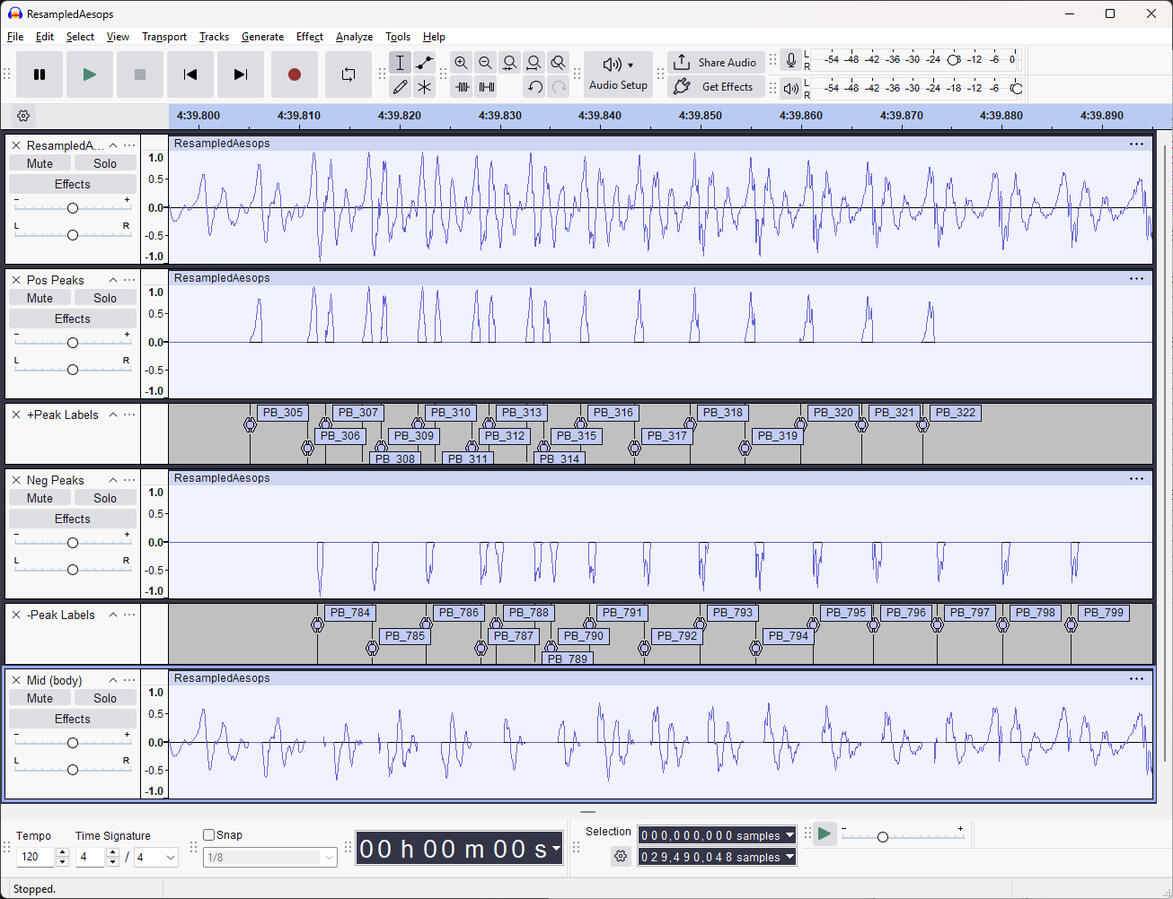 One capability of Find Peaks